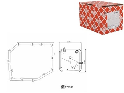 FILTRO HYDRAULIKI CAJAS DE TRANSMISIÓN DODGE DAKOTA NITRO FORD S-MAX JEEP  