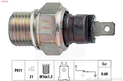 SENSOR DE PRESIÓN ACEITES FORD/PEUGEOT 1-800-021  