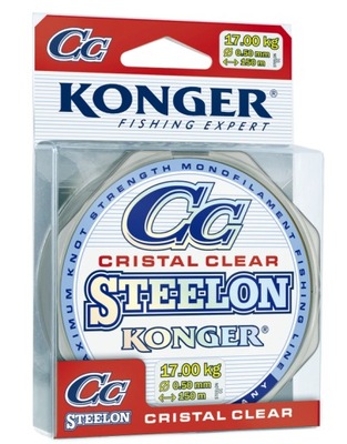 Żyłka Konger Steelon CC Cristal Clear 0,16mm/150m