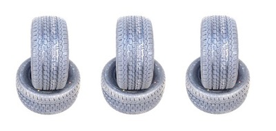 3 NEUMÁTICOS AFUSTE SECURITY 195/55R10C 195/55/10C R10C  