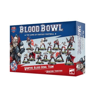 BLOOD BOWL Vampire THE DRAKFANG THIRSTERS Blood Bowl Team / Wampiry