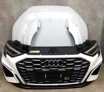 Audi a3 8y s line перед бампер фары капот крылья ремень full led фото №1