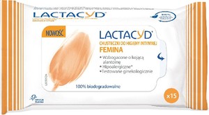 Lactacyd Femina - Chusteczki do higieny intymnej
