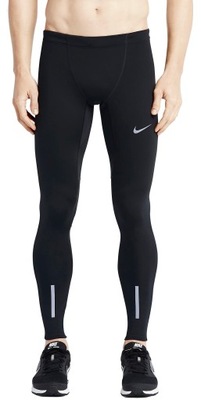 NIKE Tech Tight Runnin Getry Legginsy Męskie S Igła