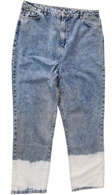 Boohoo spodnie jeansowe mom 44