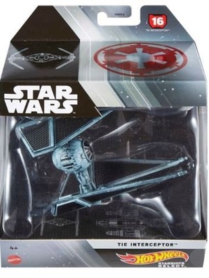 Hot Wheels: Statek kosmiczny Star Wars HMH95: TIE INTERCEPTOR