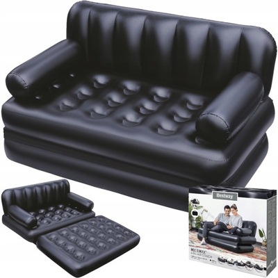 MATERAC KANAPA SOFA TURYSTYCZNA DMUCHANA 2 OSOBOWA