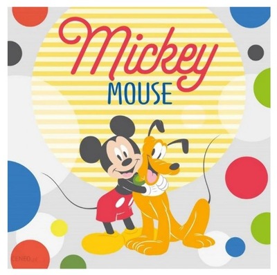 Ręcznik dziecięcy Mickey Mouse 30X30 Magiczny miki