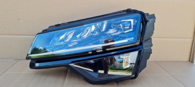 Лампа skoda karoq full led левая перед фото №1