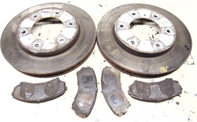 Тормозные диски тормозные перед mitsubishi pajero 4 iv 3.2d фото №1