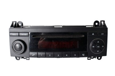 RADIO CD FM BE6086 MERCEDES A-KLASA W169 B-KLASA W245 A1698200486  