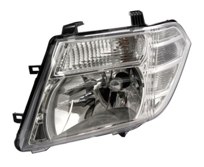 Nissan navara d40 10- лампа ліва передня перед фото №1
