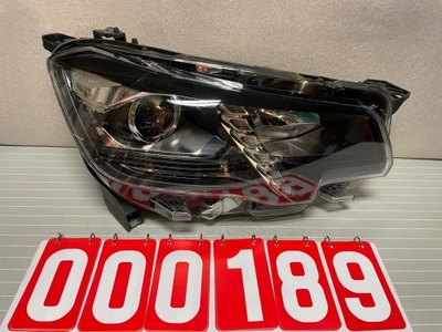 Правая передняя лампа peugeot rifter линза led фото №1