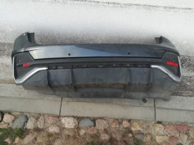 Audi q3 83f sportback s line бампер задняя задний фото №1