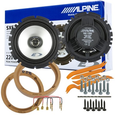 ALPINE ALTAVOCES DACIA LOGAN DUSTER SANDERO  