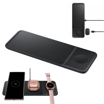 Ładowarka 3w1 do Samsung Galaxy Watch, Buds, telefon