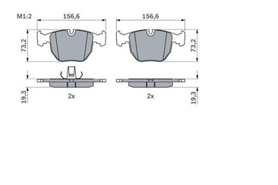 BOSCH 0 986 494 028 TRINKELĖS STABDŽIŲ 