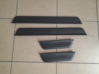 Kia niro ii 2022- молдинг захист накладка поріг фото №1