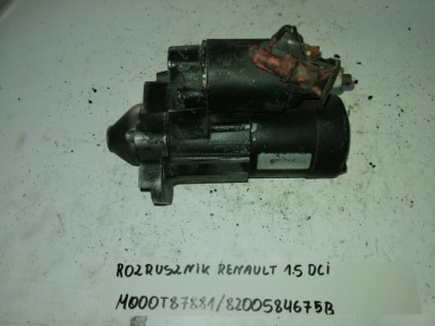 Test стартер renault clio 3 1.5 dci 8200584675b m000t87881 фото №1