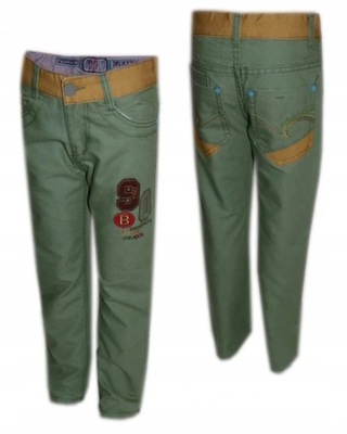 Spodnie chłopięce jeansy 134-140