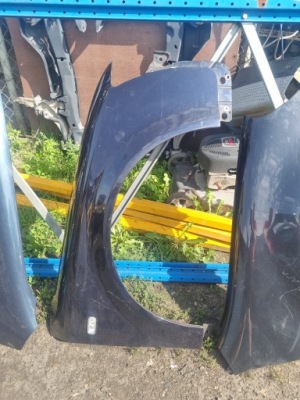 Крыло правый передний audi a4 b6 чёрный фото №1