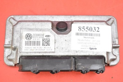 UNIDAD DE CONTROL DEL MOTOR 03C906024B SKODA FABIA 2 II 1.4 16V 09R  