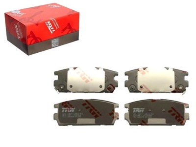 Trw тормозные колодки тормозные hyundai задняя terracan 01- фото №1