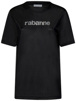 T-shirt damski dekolt Paco Rabanne rozmiar M