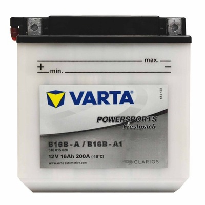 VARTA YB16B-A YB16B-A1 12V 16Ah 200A L+ Intruder 