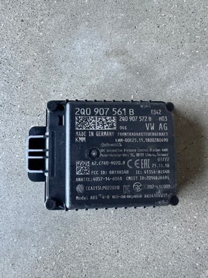 Audi vw skoda seat 2q0907561b радар датчик acc ! фото №1