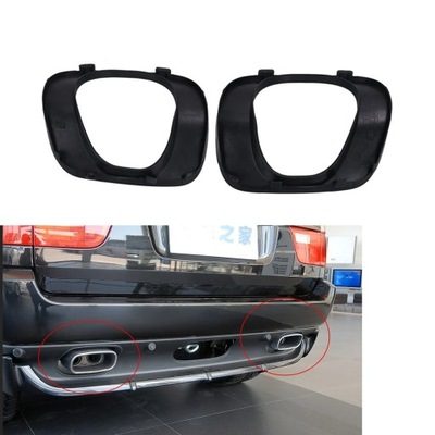 For 99-06 BMW X5 E53 Rear Bumper Exhaust Pipe 3.0 Cover 1pcs -- For ~18160 фото