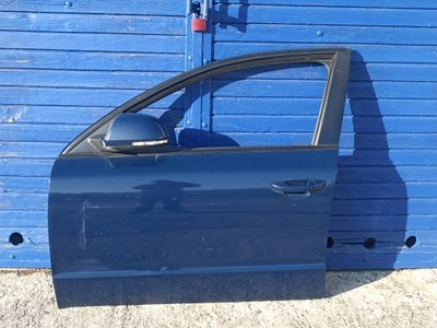 COMPUESTO DE PUERTA IZQUIERDO PARTE DELANTERA SKODA SUPERB II 4711 F5A Z5Z5 PACIFIC BLAU  