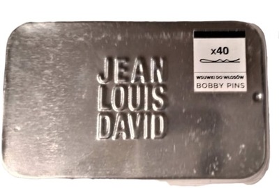 Jean Louis David wsuwki do włosów 40 szt. pudełko