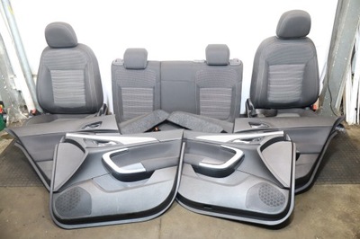 Сидіння заднє сидіння обшивки комплект opel insignia a lift фото №1