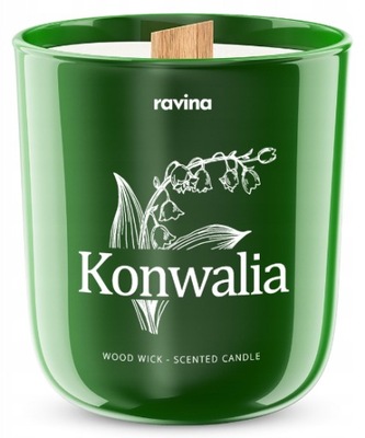 KONWALIA - sojowa świeczka zapachowa w szkle