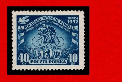 597 zn cz** 1952 V Wyscig Kol.