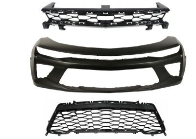 CAMARO SS 16- BUMPER + RADIATOR GRILLE + DEFLECTOR FRONT NEW CONDITION  