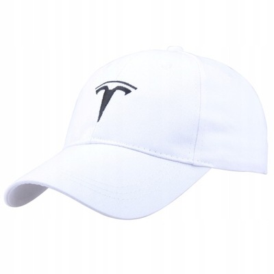Baseball cap embroidered car Tesla logo