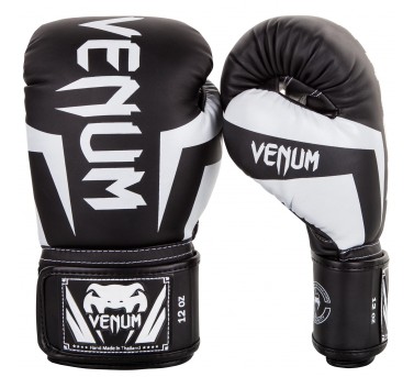 Venum Rękawice Bokserskie Elite Black/White 10OZ