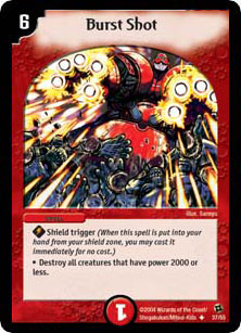 *DM-02 DUEL MASTERS - BURST SHOT - !!!