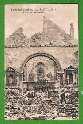 IWJNA ŚWIATOWA.BITWA O SAARBURG18-20VIII.1914.