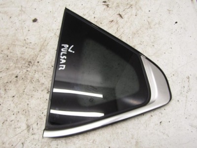 Скло кузовна лівий задня задня хром nissan pulsar фото №1