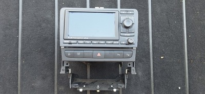 Радіо навігація з код kod 2din audi a3 8p рамка корзина 8p0035192m фото №1