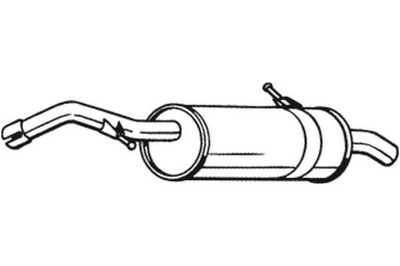 BOSAL SILENCIADOR SISTEMAS DE ESCAPE PARTE TRASERA CITROEN C2 C3 I C3 PLURIEL  