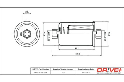 DRIVE+ FILTER FUEL CHEVROLET PETROL 5.3 00-02 TAHOE  