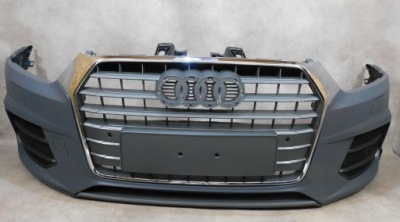 Audi q3 8u рестайлінг  бампер перед передній комплект новий фото №1