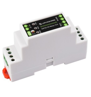 Przemysłowy moduł przekaźnikowy 1-Kanałowy ESP32-S3 WiFi RS485 Waveshare