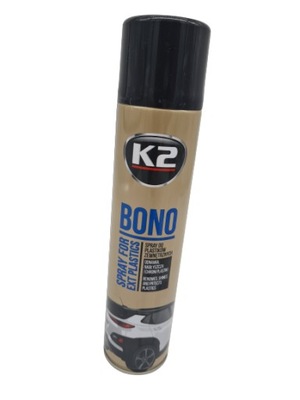 K2 BONO BLACK CZERNIDLO PARA GOMA I PLÁSTICA K150  