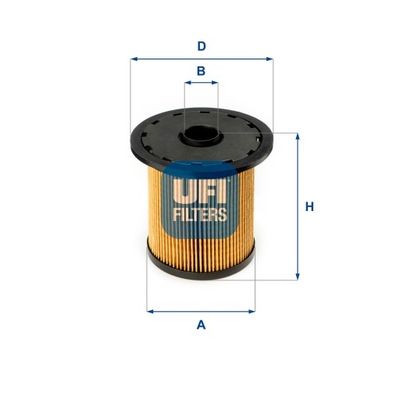 UFI 26.690.00 ФІЛЬТР ПАЛИВА