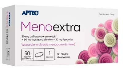 MENOEXTRA menopauza chmiel Apteo 60 tab.
